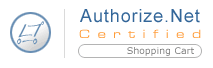 authorize.net certified. Sign up now.